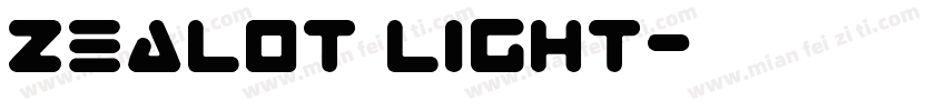 Zealot Light字体转换